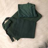 Hijab & Niqab Set - Dark Green